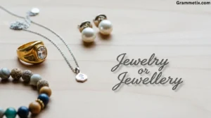 Jewelry or Jewellery
