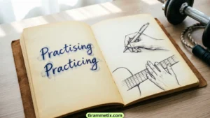 Practising or Practicing