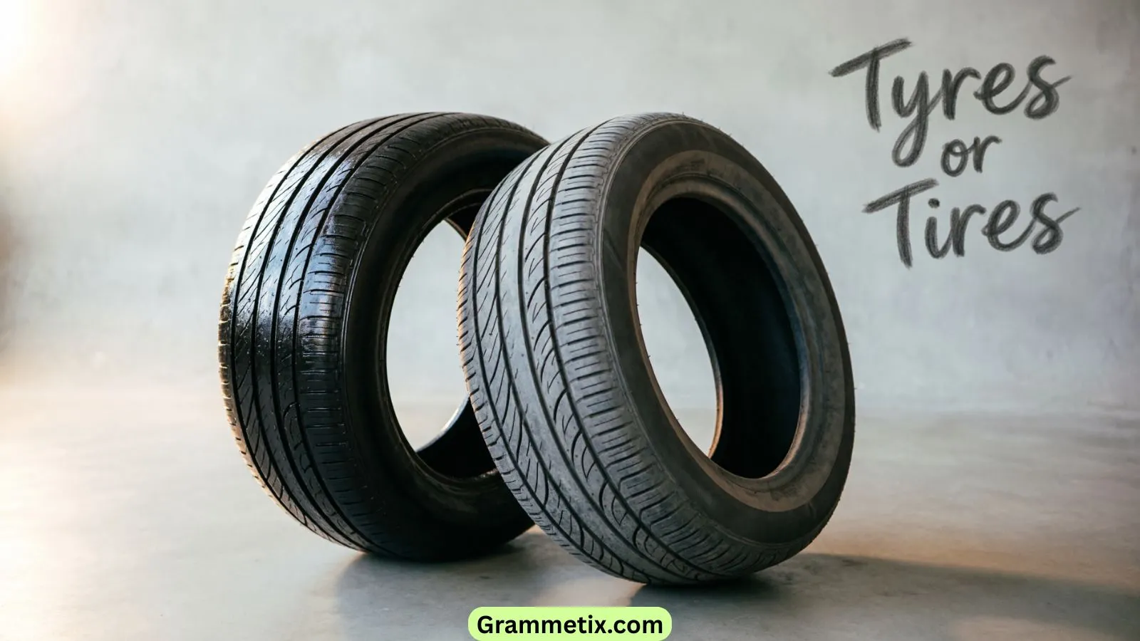 Tyres or Tires
