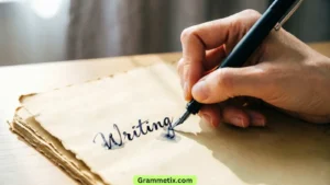 Writting or Writing