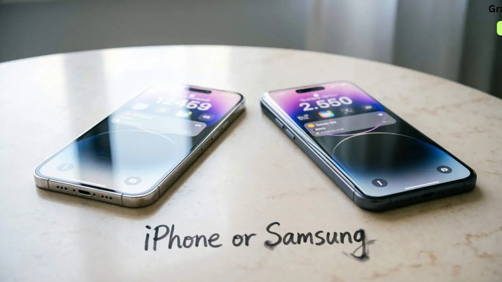 iPhone or Samsung