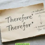 Therefore or Therefor