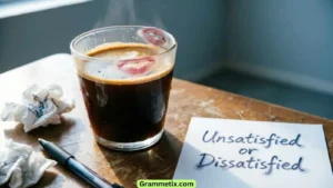 Unsatisfied or Dissatisfied
