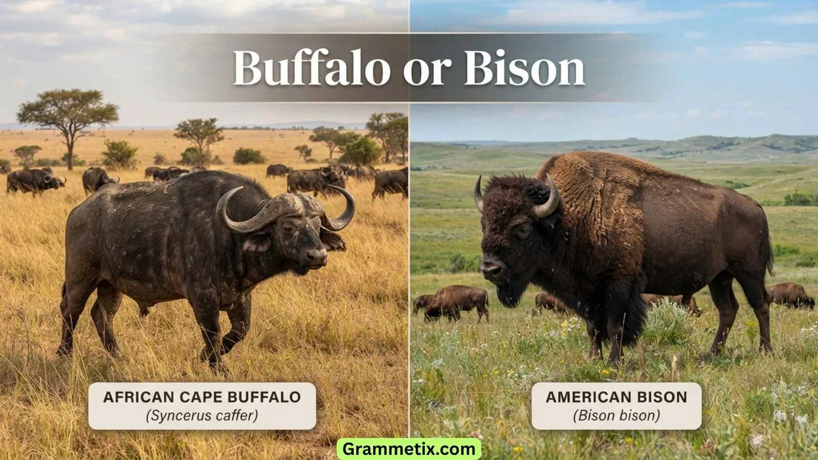Buffalo or Bison