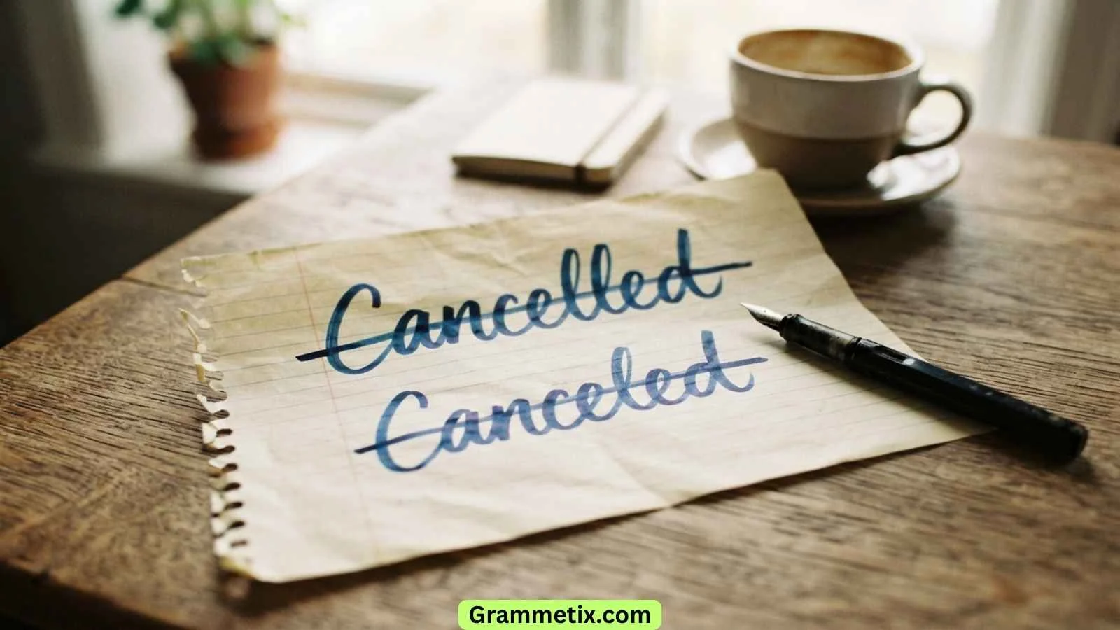 Cancelled or Canceled