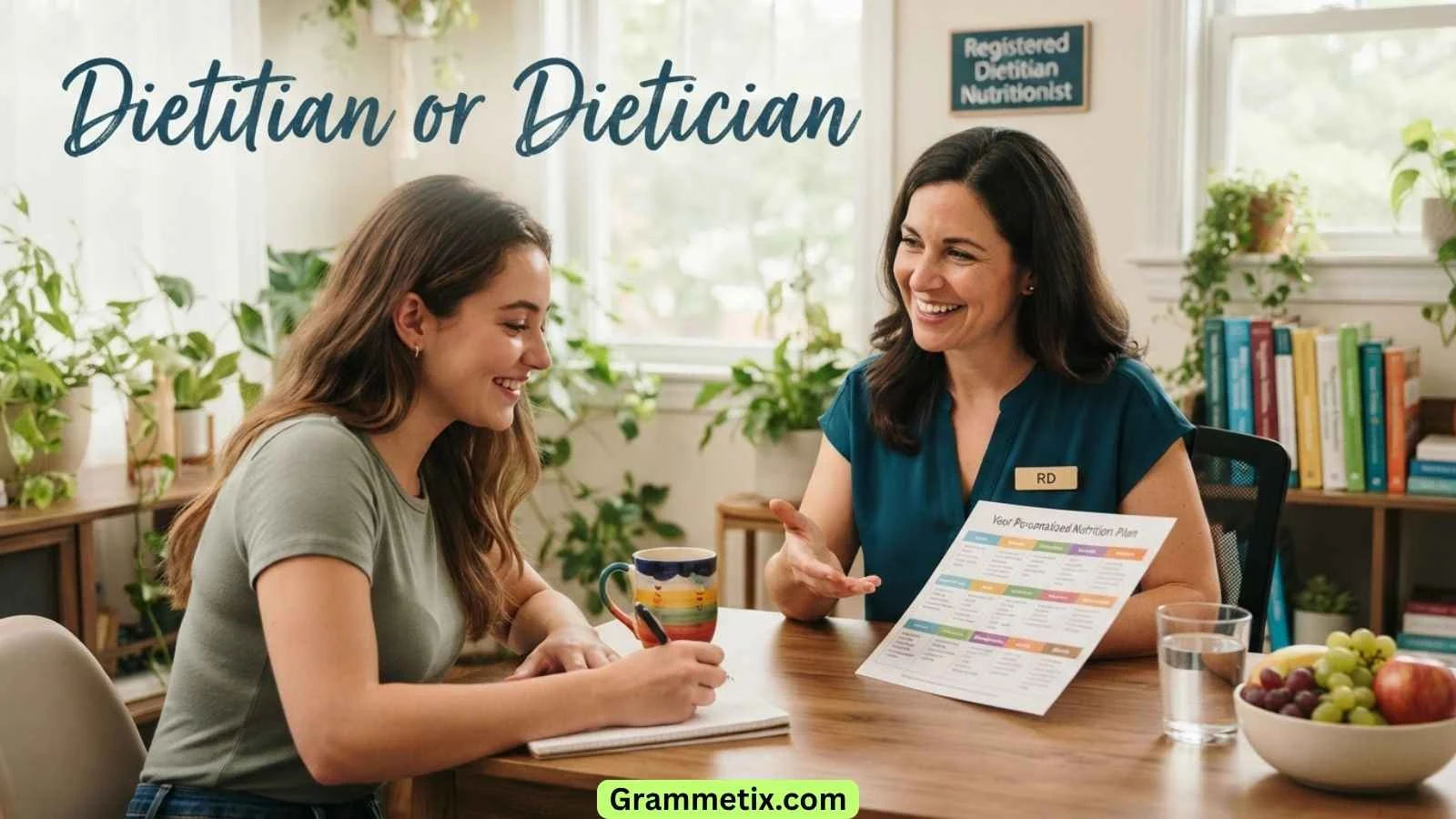 Dietitian or Dietician
