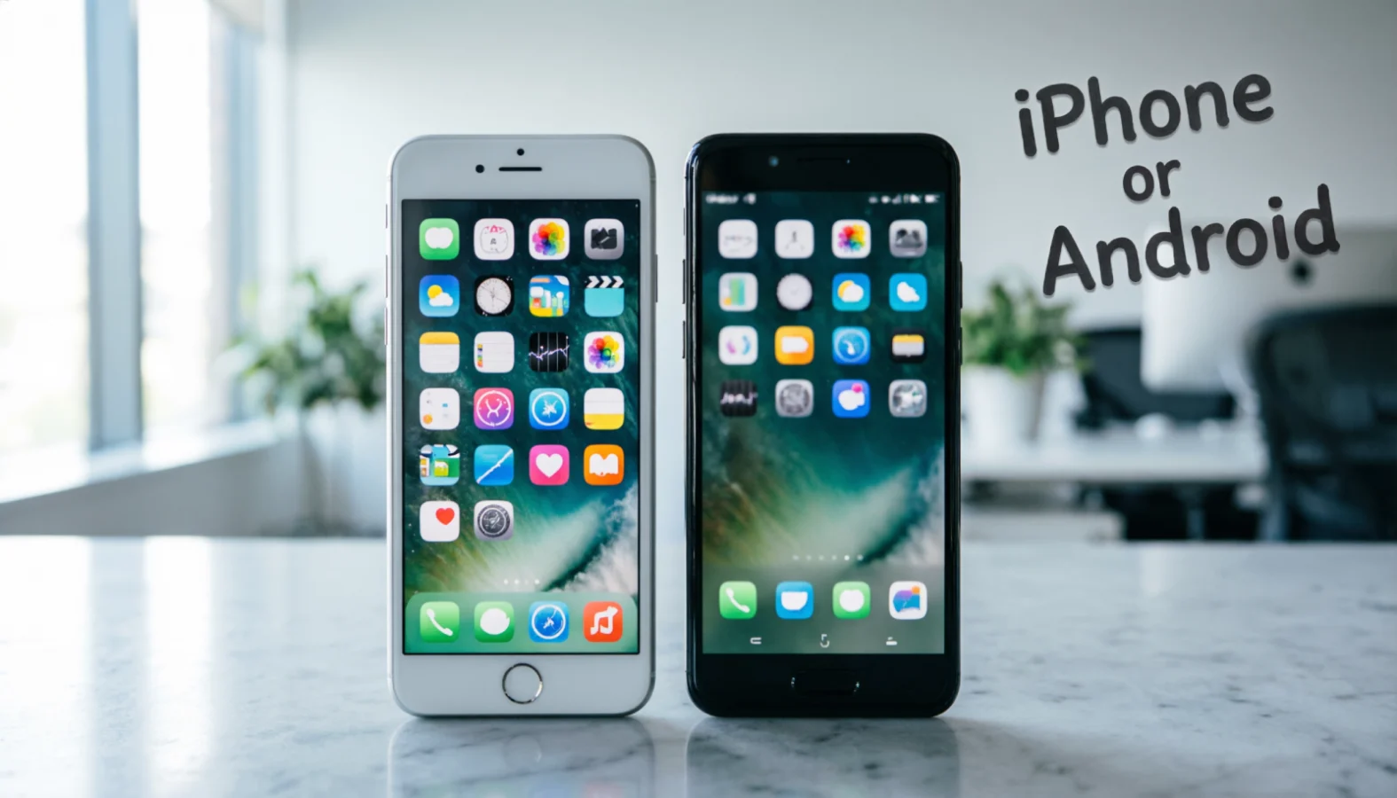 iPhone or Android