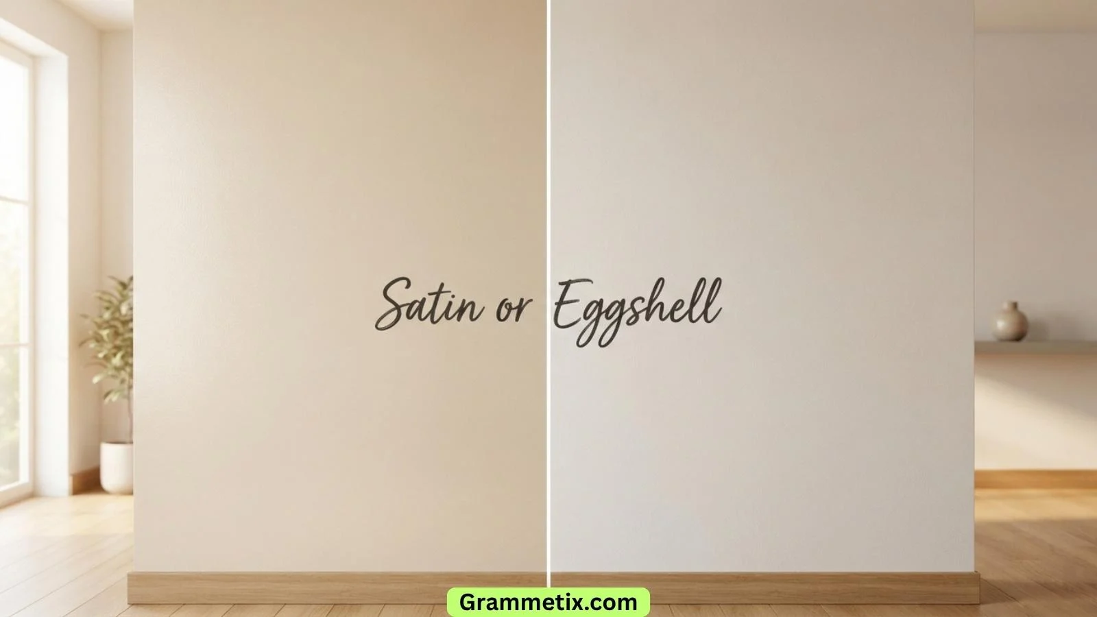 Satin or Eggshell
