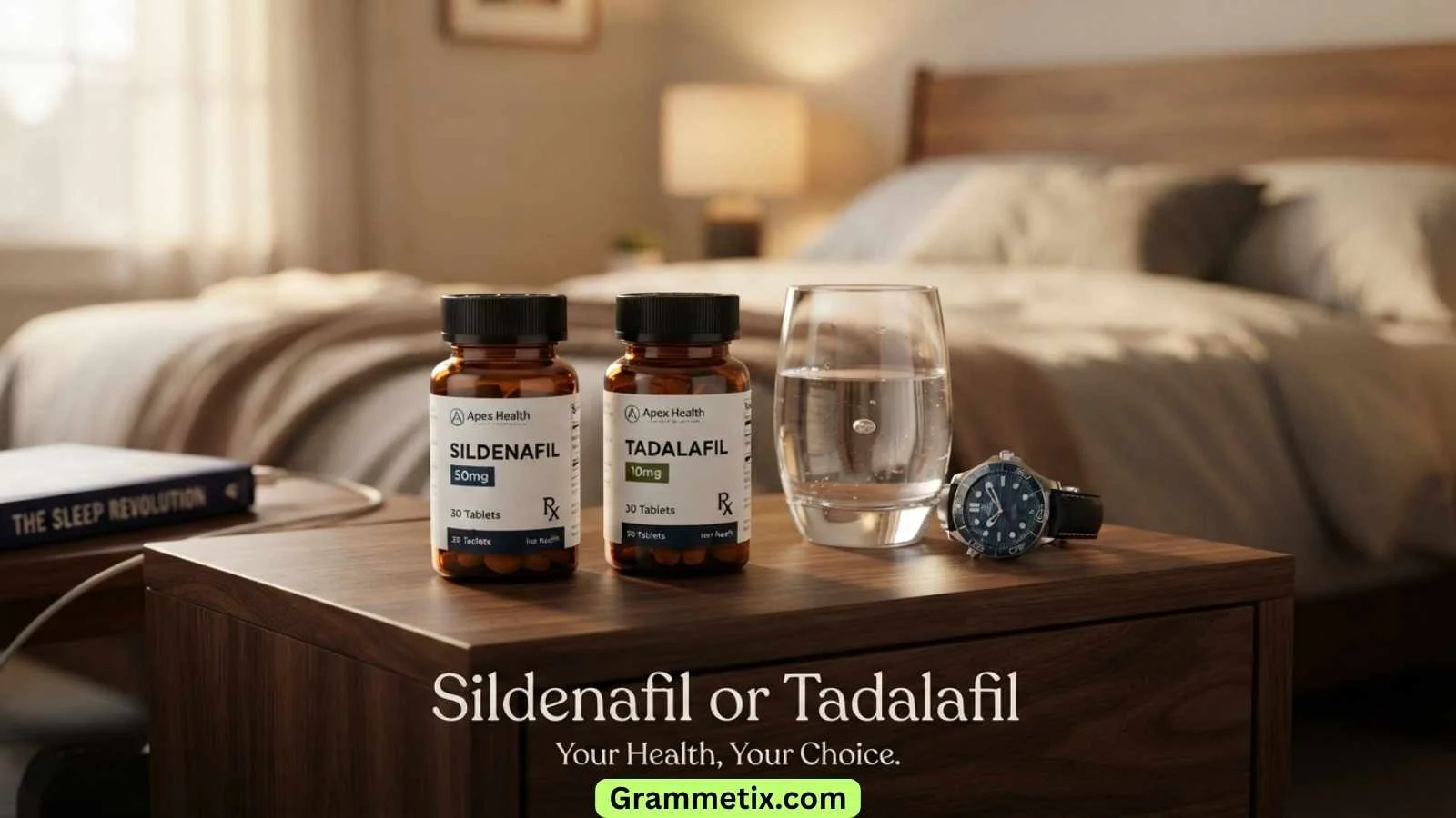 Sildenafil or Tadalafil