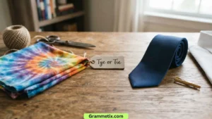 Tye or Tie
