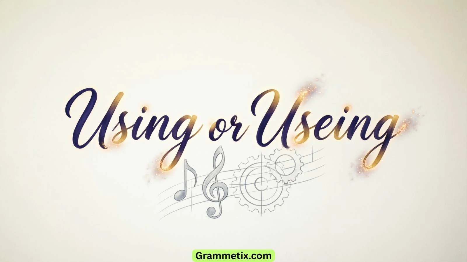 Using or Useing