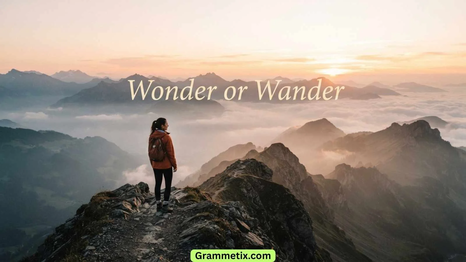 Wonder or Wander